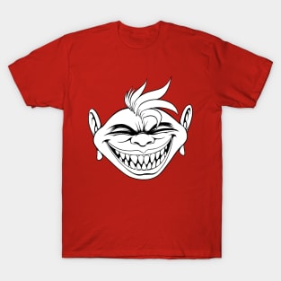 Grinning Gremlin - Lines T-Shirt